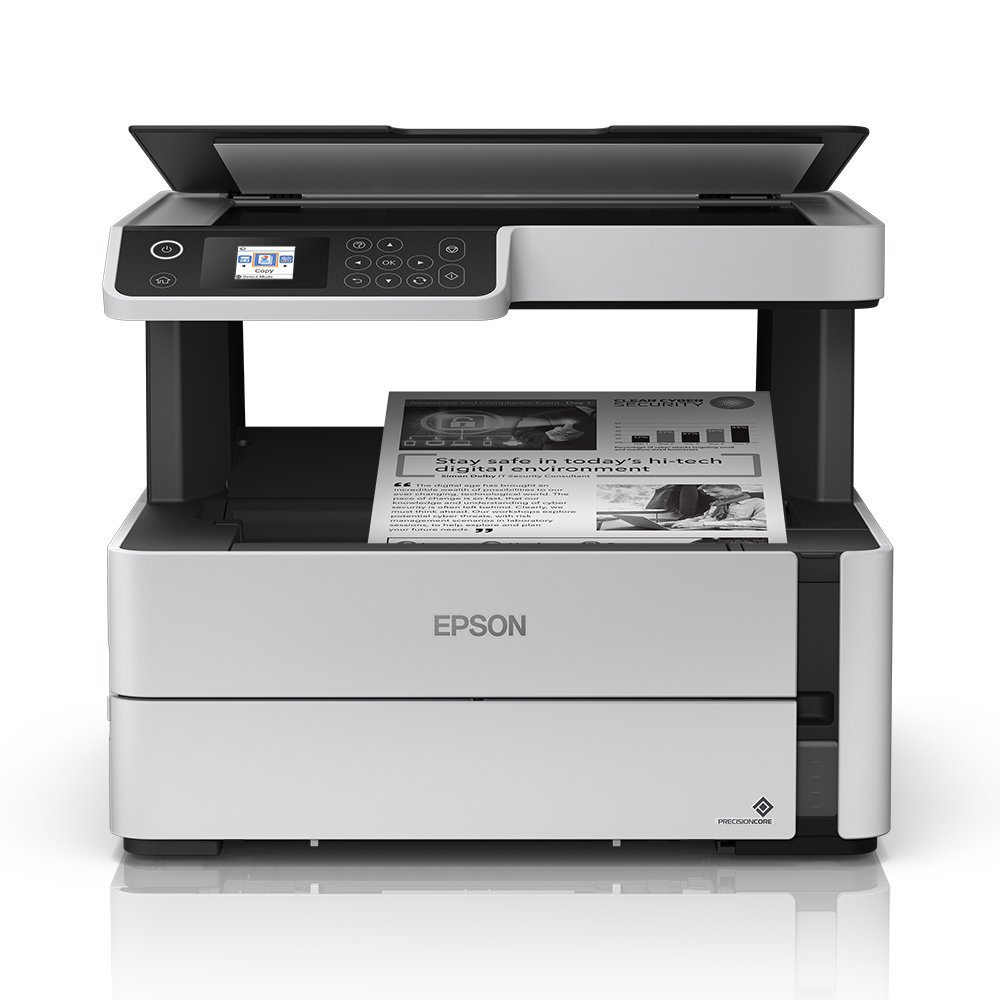 Impressora multifuncional jato de tinta (tanque de tinta) Monocromatica  ET-M2170 (C11CH43302) Imagem 1